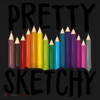 Pretty Sketchy Artist Art Teacher Tote Bag thumb 4