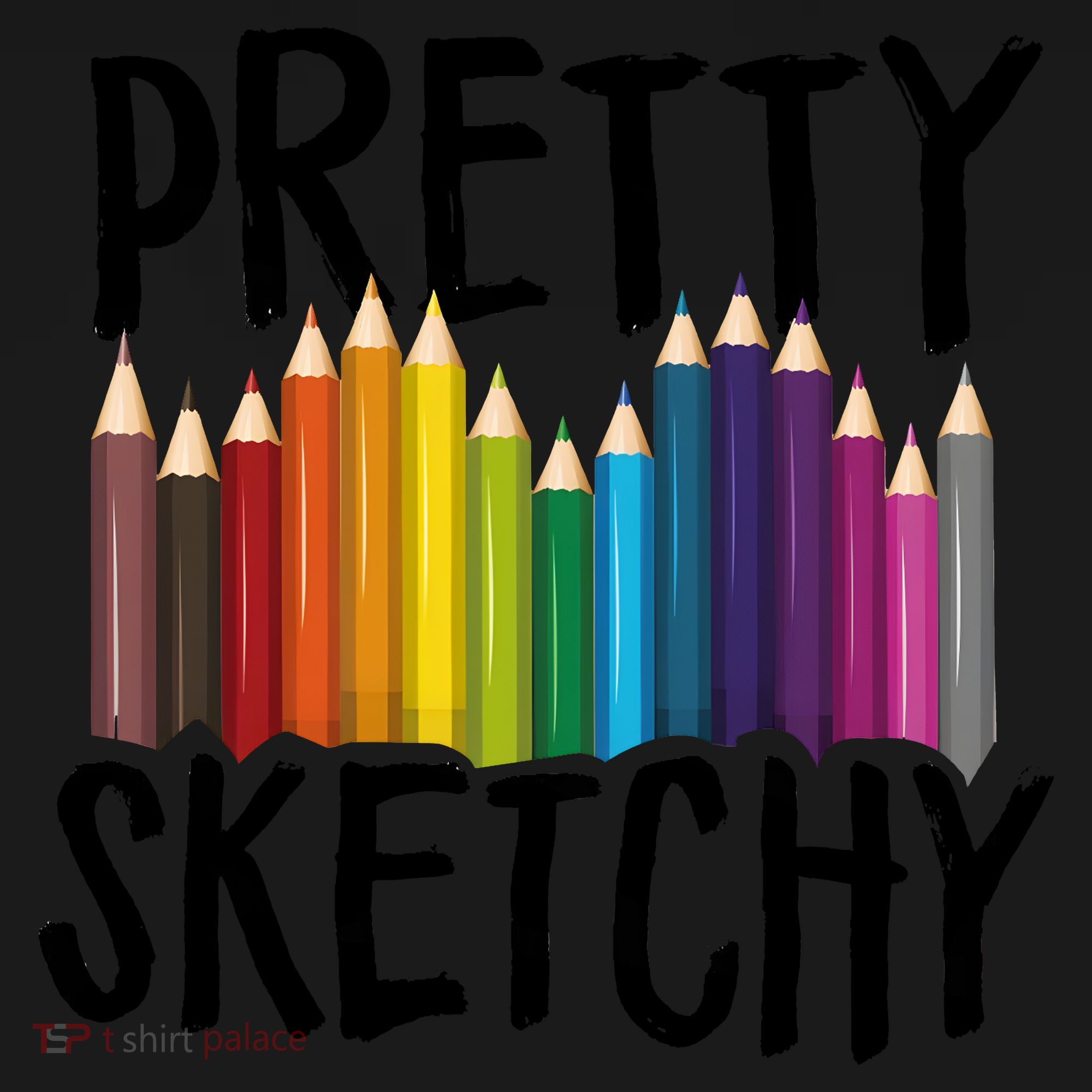 Pretty Sketchy Artist Art Teacher Tote Bag