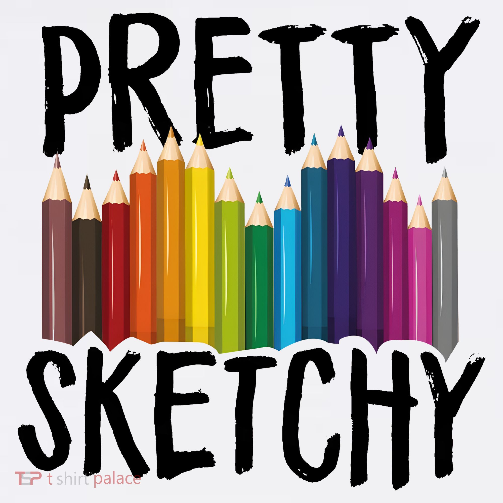 Pretty Sketchy Artist Art Teacher Women's Hoodie