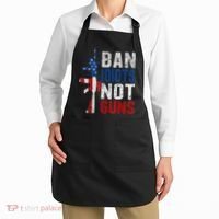 Pro Second Amendment Gun Rights Ban Idiots Not Guns Apron thumb 2