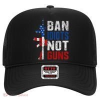 Pro Second Amendment Gun Rights Ban Idiots Not Guns Hat thumb 0