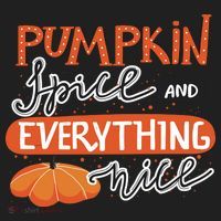 Pumpkin Spice And Everything Nice Cute Women's Sweatshirt thumb 2