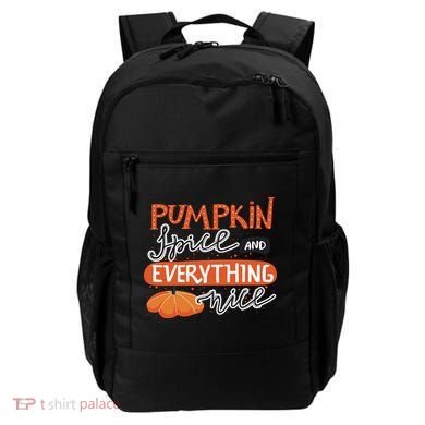 Pumpkin Spice And Everything Nice Cute Backpack