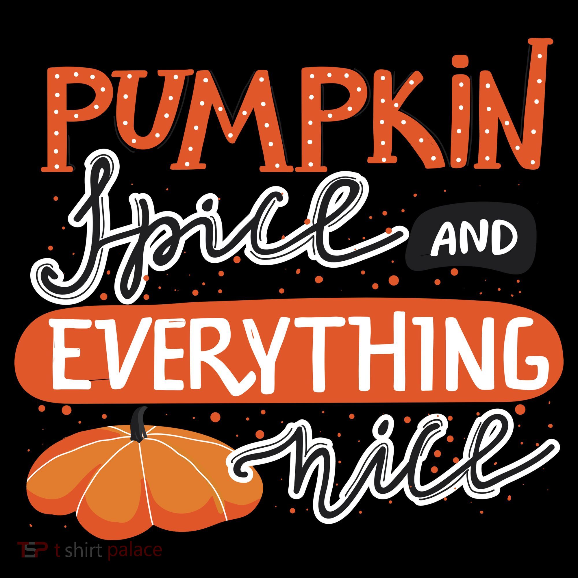 Pumpkin Spice And Everything Nice Cute Toddler Hoodie