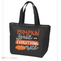 Pumpkin Spice And Everything Nice Cute Tote Bag thumb 3