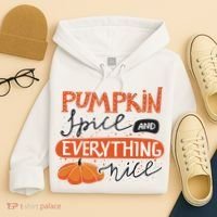 Pumpkin Spice And Everything Nice Cute Hoodie thumb 4