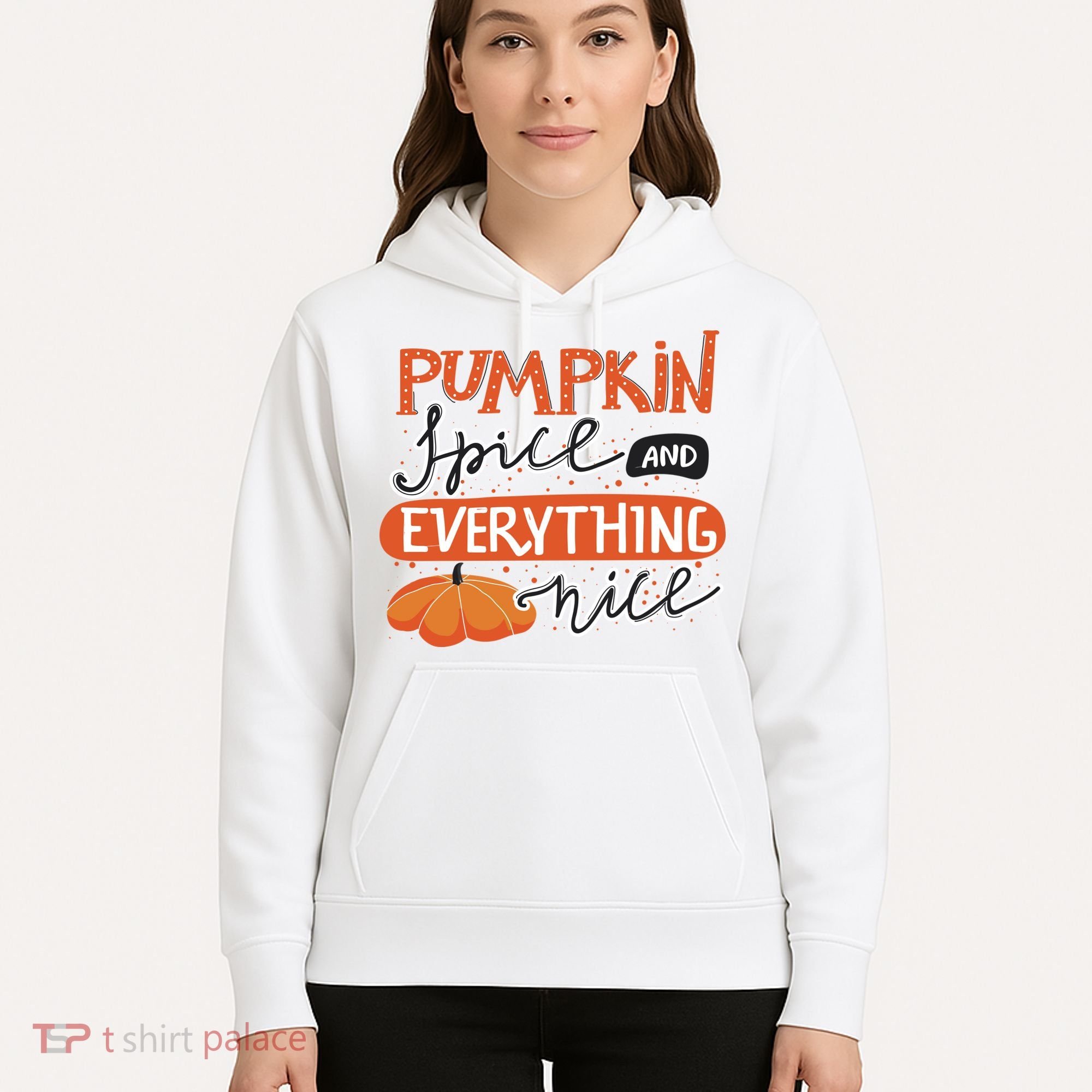 Pumpkin Spice And Everything Nice Cute Hoodie
