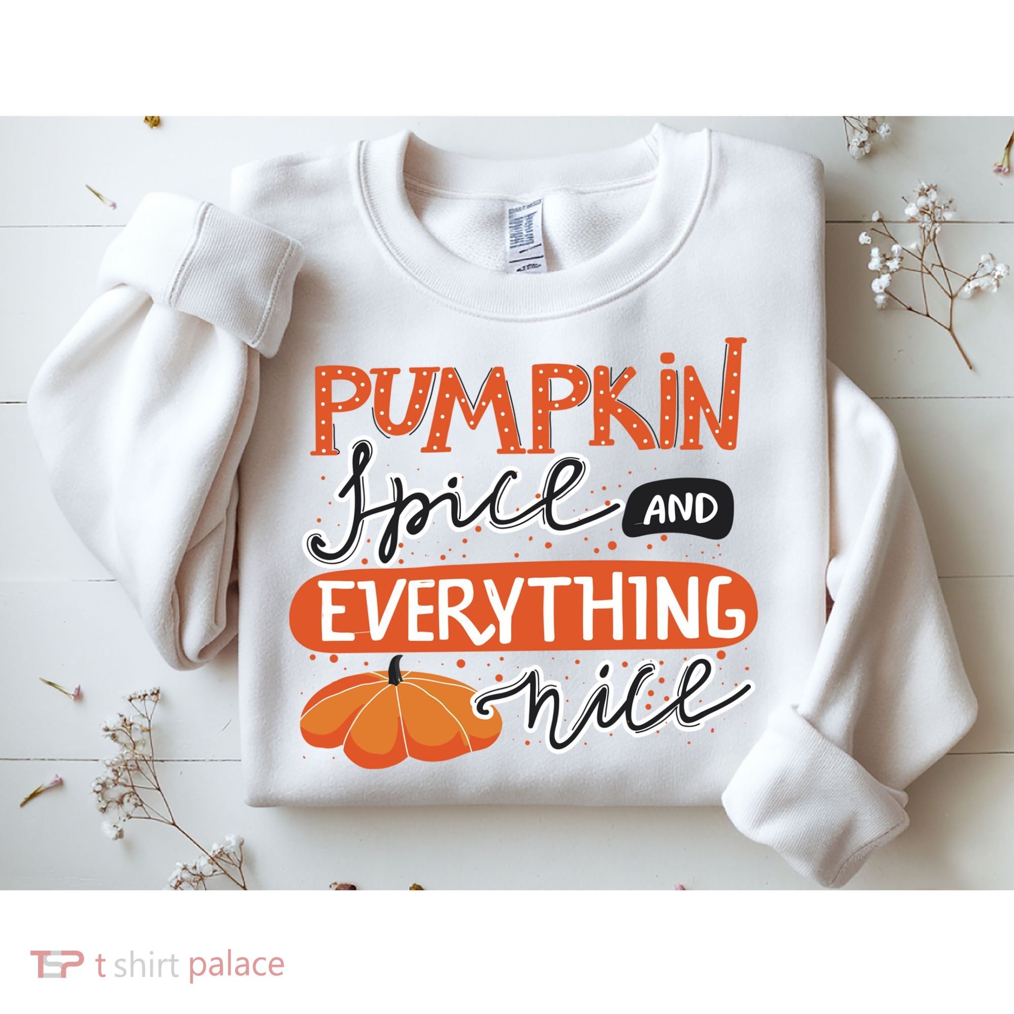 Pumpkin Spice And Everything Nice Cute Sweatshirt