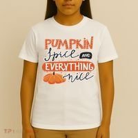Pumpkin Spice And Everything Nice Cute T-Shirt thumb 4