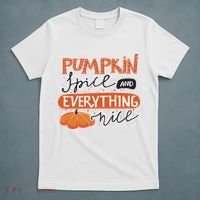 Pumpkin Spice And Everything Nice Cute T-Shirt thumb 5