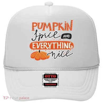 Pumpkin Spice And Everything Nice Cute Hat