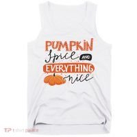 Pumpkin Spice And Everything Nice Cute Tank Top thumb 0