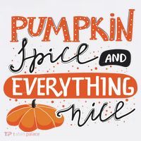 Pumpkin Spice And Everything Nice Cute Kids T-Shirt thumb 4