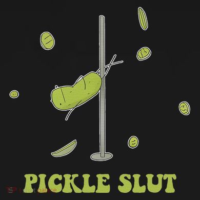 Pickle Slut Apparel Flat Bill Trucker Hat