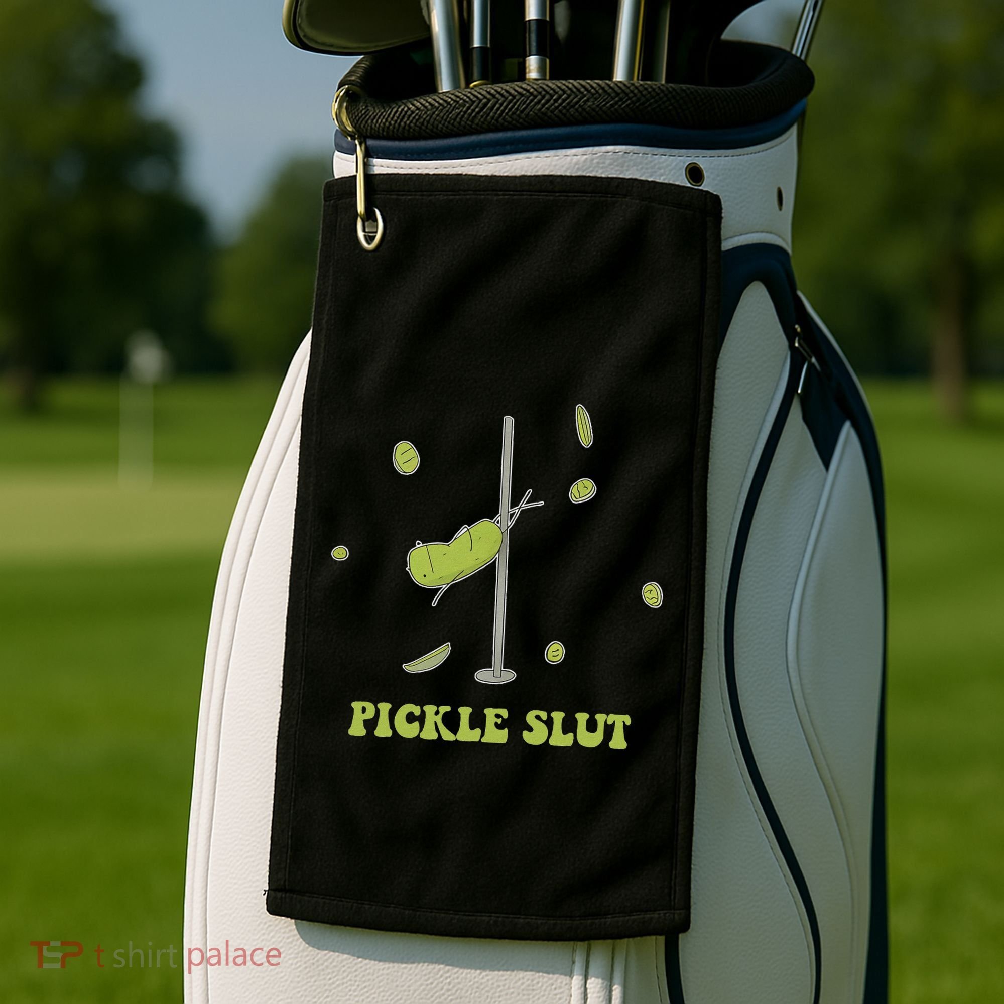 Pickle Slut Apparel Golf Towel