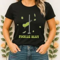 Pickle Slut Apparel Women's T-Shirt thumb 2