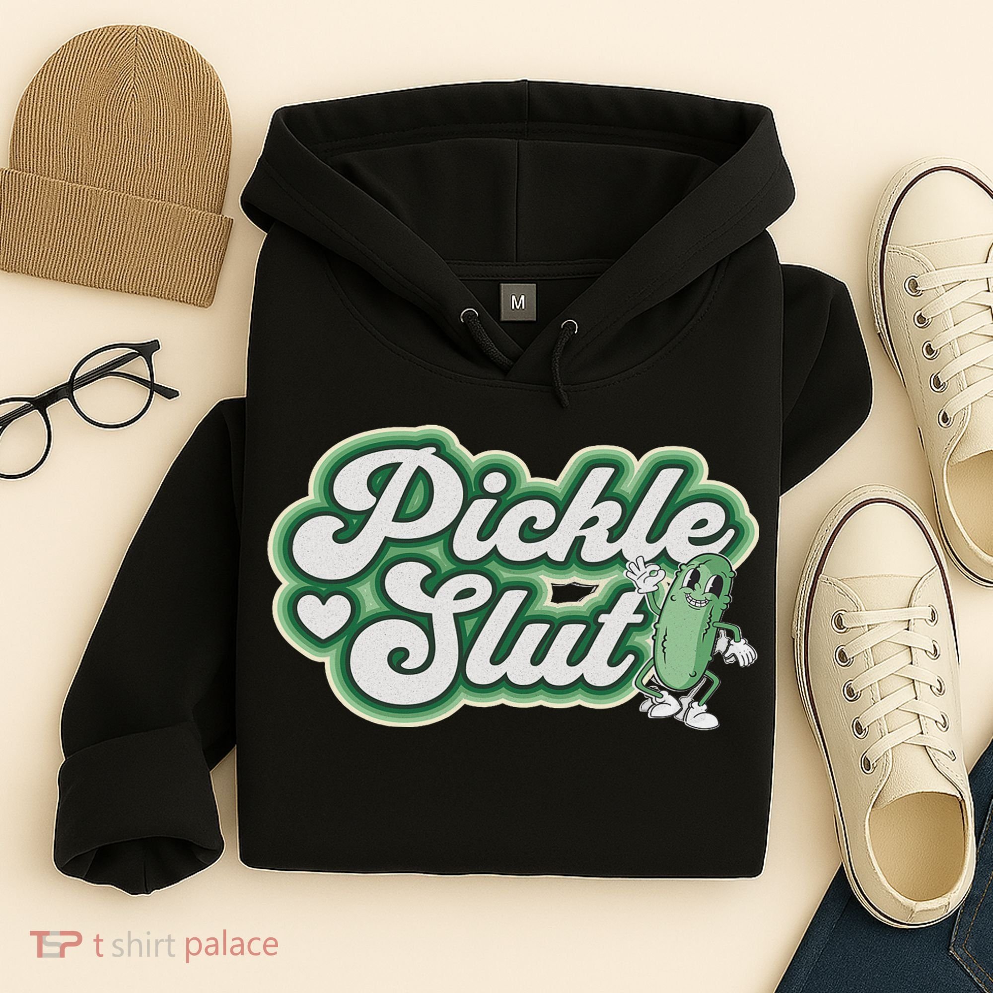 Pickle Slut A Girl Who Loves Pickles Canning Food Quote Hoodie