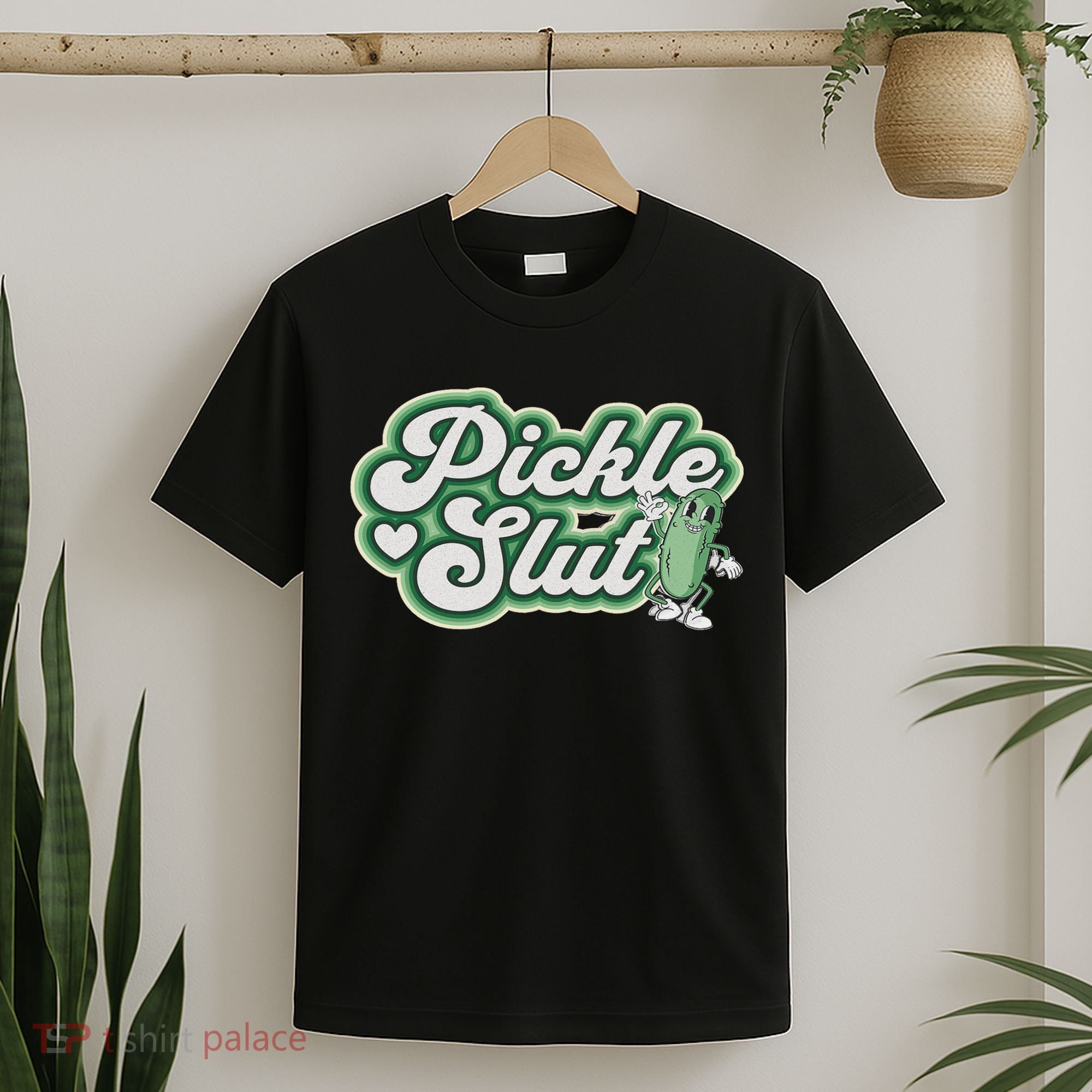 Pickle Slut A Girl Who Loves Pickles Canning Food Quote T-Shirt