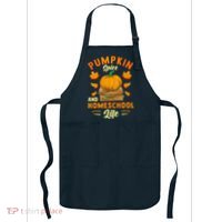 Pumpkin Spice And Homeschool Life Funny Halloween Apron thumb 0