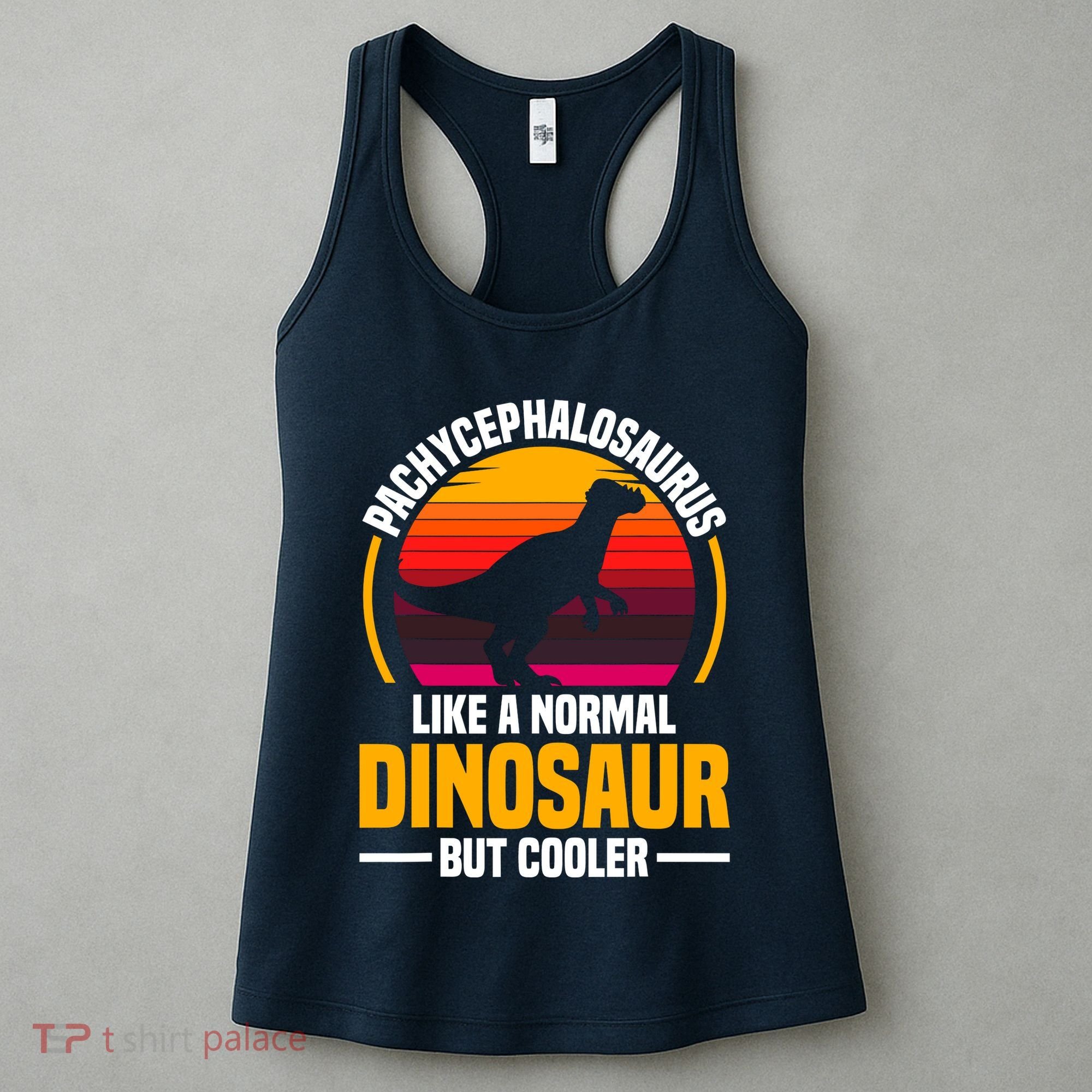 Pachycephalosaurus Stuffed Animal Dinosaur Toys Dino Women's Tank Top