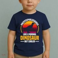 Pachycephalosaurus Stuffed Animal Dinosaur Toys Dino Toddler T-Shirt thumb 2