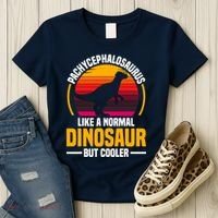 Pachycephalosaurus Stuffed Animal Dinosaur Toys Dino Women's T-Shirt thumb 3