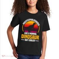 Pachycephalosaurus Stuffed Animal Dinosaur Toys Dino Kids T-Shirt thumb 2