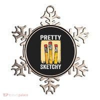 Pretty Sketchy Artist Pencils Sketch Sketching Paint Artist Ornament thumb 0