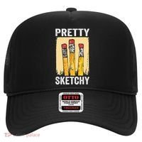 Pretty Sketchy Artist Pencils Sketch Sketching Paint Artist Hat thumb 0