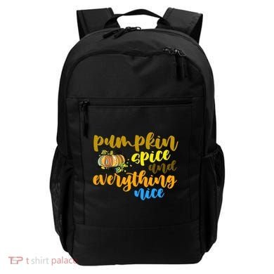 Pumpkin Spice And Everything Nice Halloween Backpack
