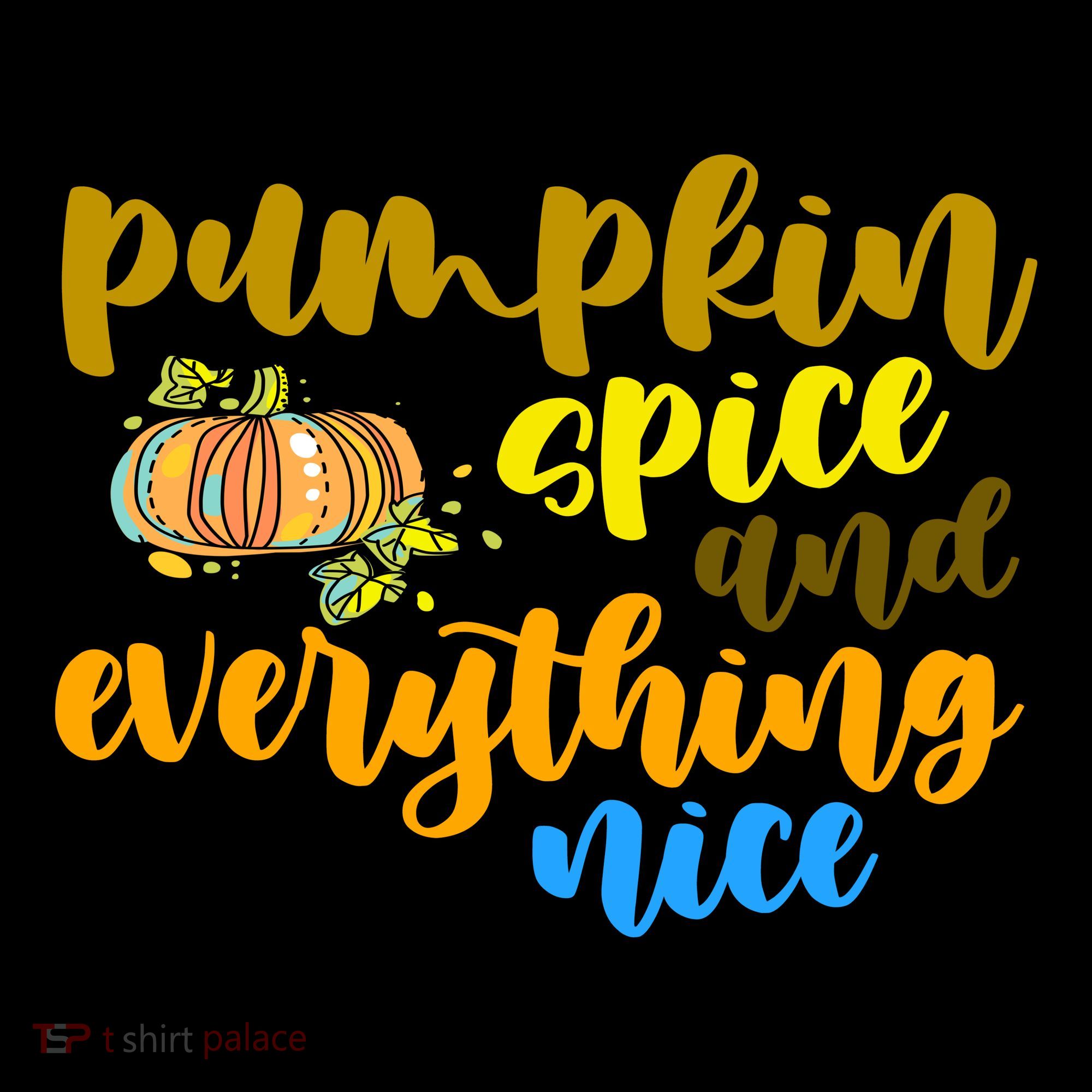 Pumpkin Spice And Everything Nice Halloween Toddler Hoodie
