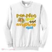 Pumpkin Spice And Everything Nice Halloween Sweatshirt thumb 0