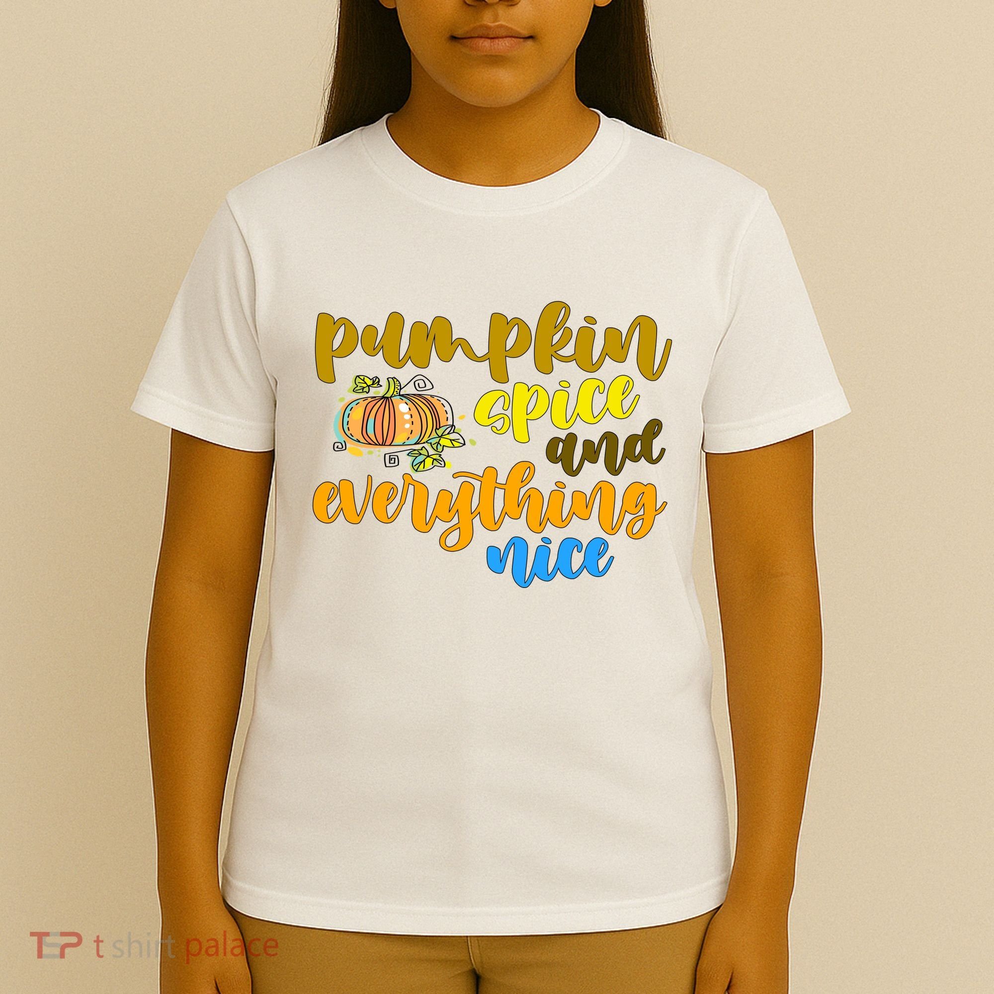 Pumpkin Spice And Everything Nice Halloween T-Shirt