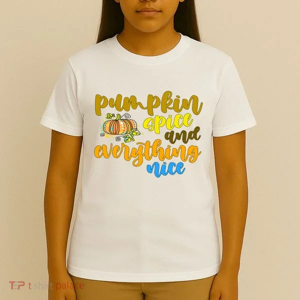 Pumpkin Spice And Everything Nice Halloween T-Shirt
