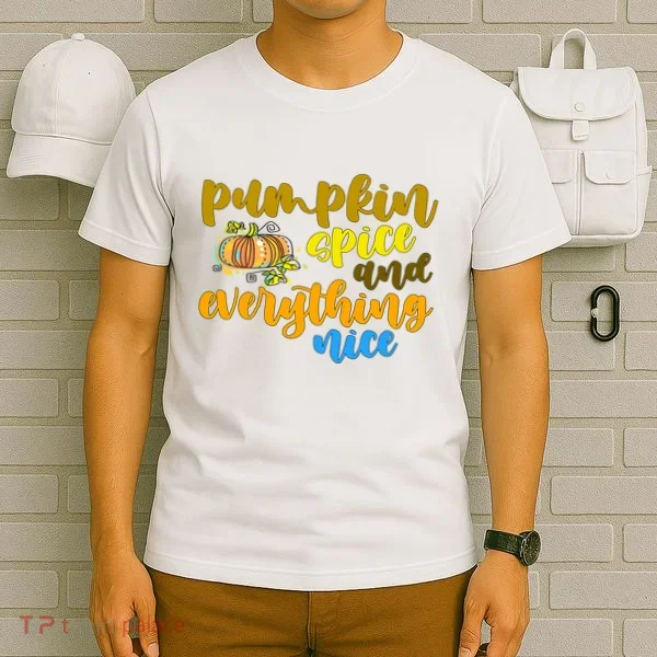 Pumpkin Spice And Everything Nice Halloween T-Shirt