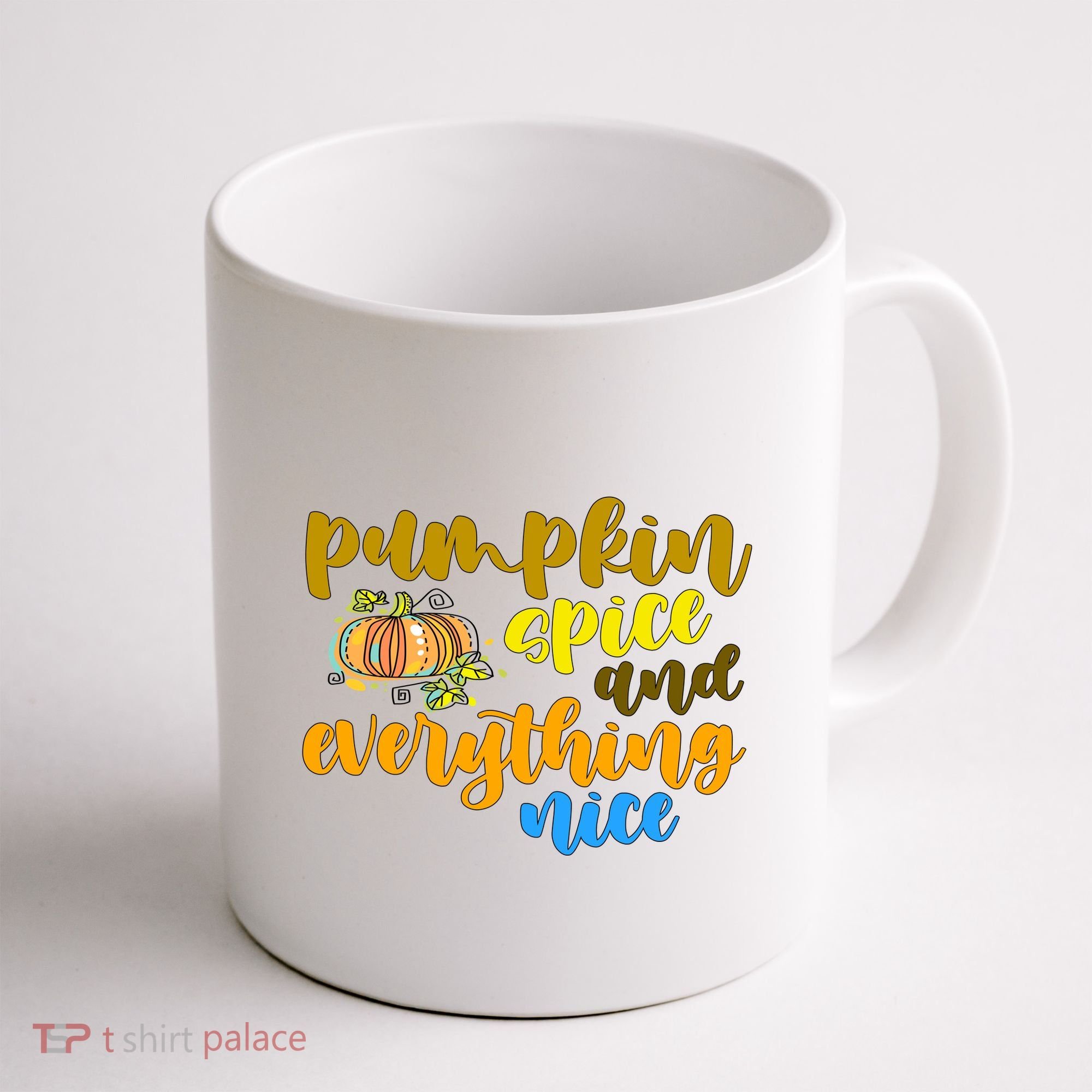 Pumpkin Spice And Everything Nice Halloween Coffee Mug