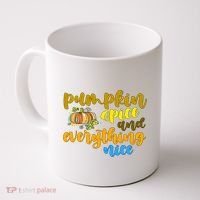 Pumpkin Spice And Everything Nice Halloween Coffee Mug thumb 0