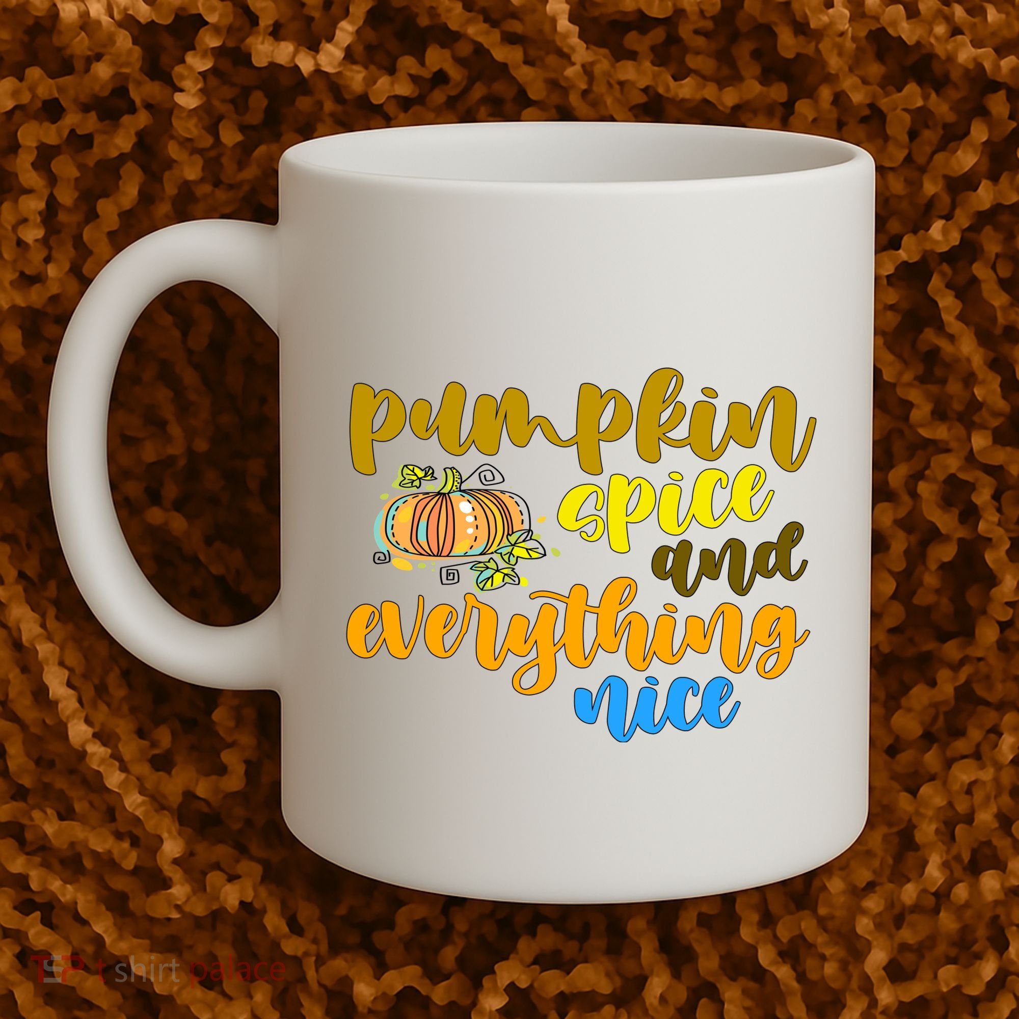 Pumpkin Spice And Everything Nice Halloween Coffee Mug