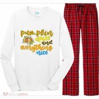 Pumpkin Spice And Everything Nice Halloween Long Sleeve Pajama Set thumb 0