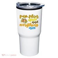 Pumpkin Spice And Everything Nice Halloween Tumbler thumb 0