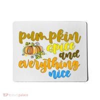 Pumpkin Spice And Everything Nice Halloween Mousepad thumb 0
