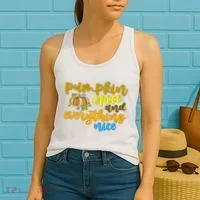 Pumpkin Spice And Everything Nice Halloween Women's Tank Top thumb 2