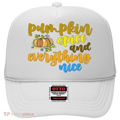 Pumpkin Spice And Everything Nice Halloween Hat