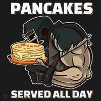 Pancakes Served All Day Football Offensive Lineman Pancake Sweatshirt thumb 3