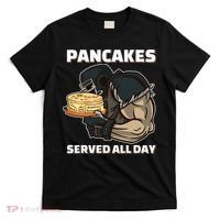 Pancakes Served All Day Football Offensive Lineman Pancake T-Shirt thumb 0