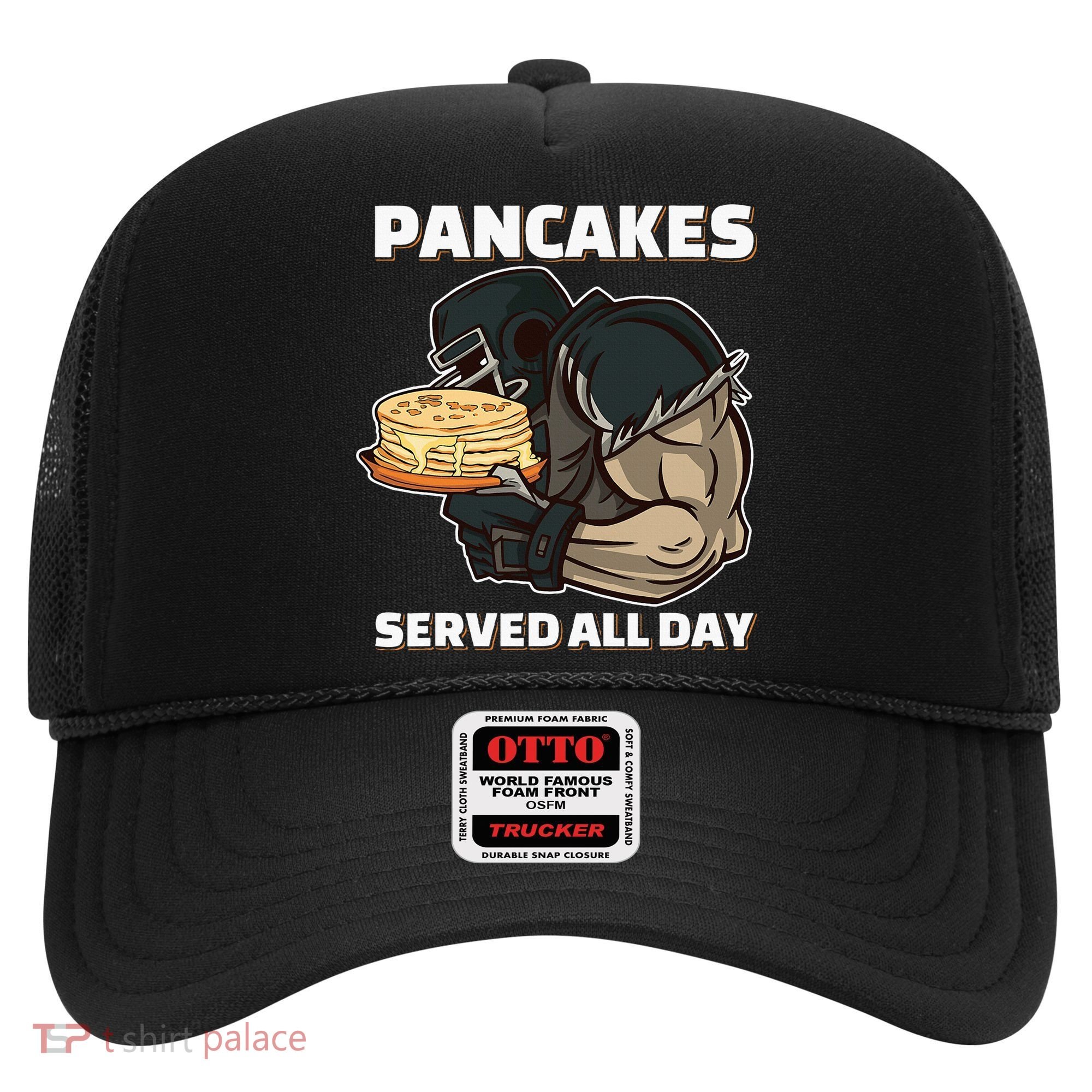 Pancakes Served All Day Football Offensive Lineman Pancake Hat