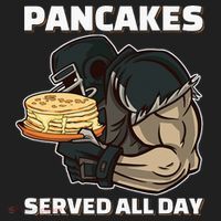Pancakes Served All Day Football Offensive Lineman Pancake Hat thumb 2