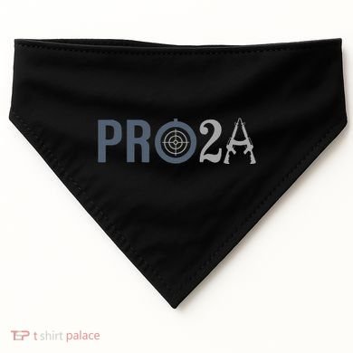 Pro Second Amendment Freedom Over Tyranny USA-Made Doggie Bandana