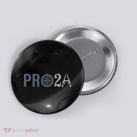 Pro Second Amendment Freedom Over Tyranny Button thumb 0