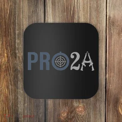 Pro Second Amendment Freedom Over Tyranny Coaster